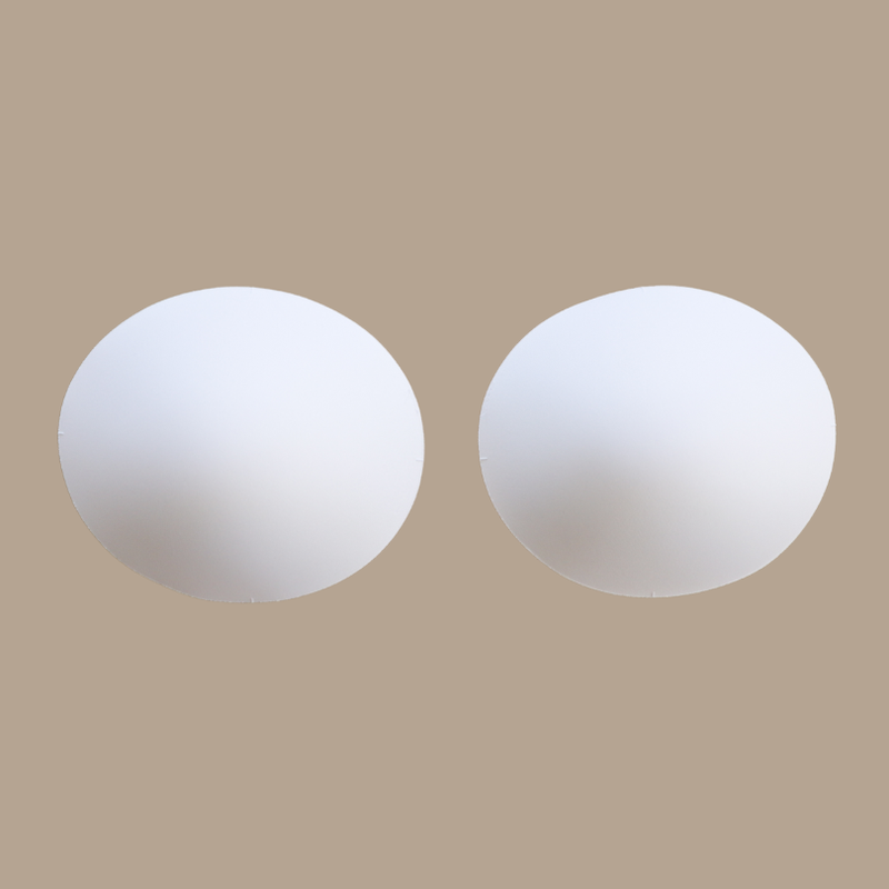 Bra Cups Pad for Women Round Polyester Bra Pads Blouse pack of 2 pairs