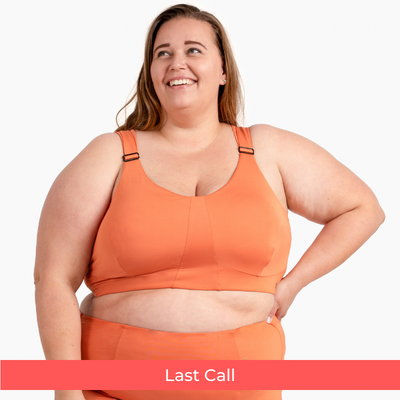 Rise Bra - Eco Jersey Last Call Final Sale in Mars Clay