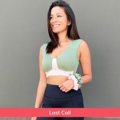 Freedom Bra Midi - Eco Jersey in Macaron final sale